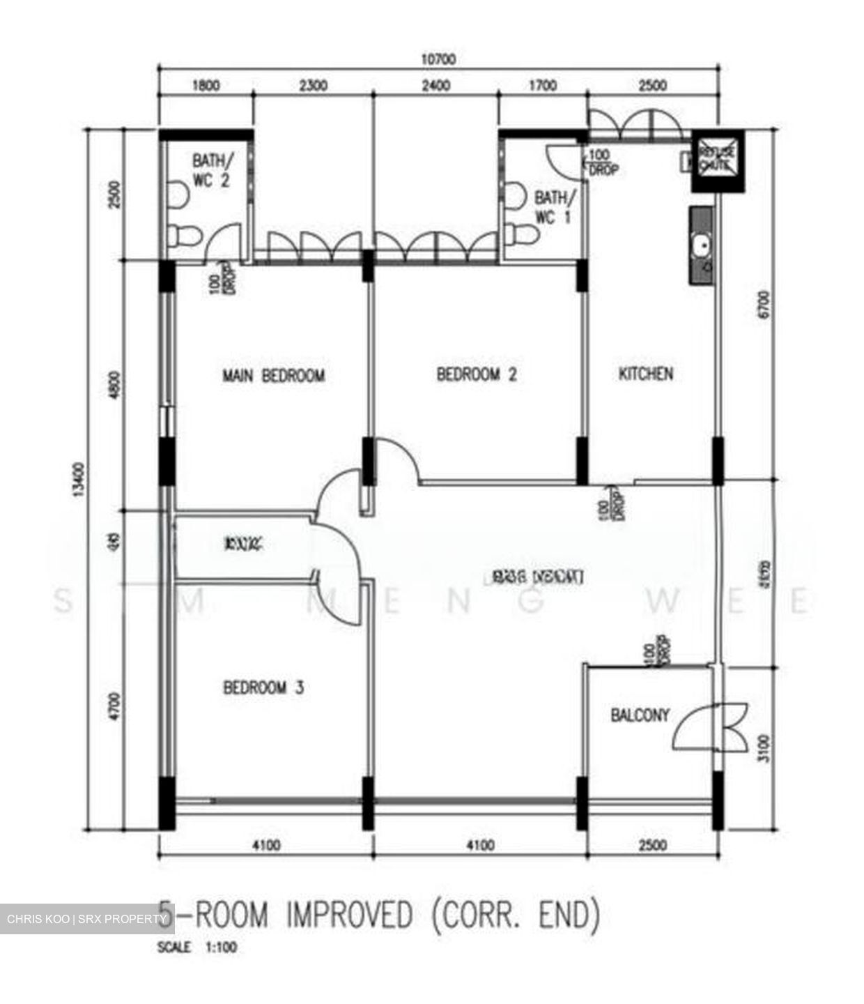 Blk 319 Bukit Batok Street 33 (Bukit Batok), HDB 5 Rooms #517983011